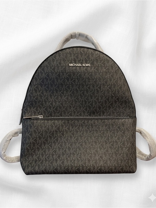 Michael Kors Handbags - Michael Kors Sheila Signature Logo Backpack Bag - Black